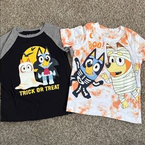 Bluey Halloween toddler shirts